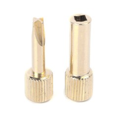 Dental Endodontic Root Canal Gold Plated Screw Post Key Wrench Nordin Style