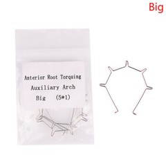 Dental Orthodontic Anterior Root Torquing Auxiliary Arch Torque Spring 5 Pcs/kit