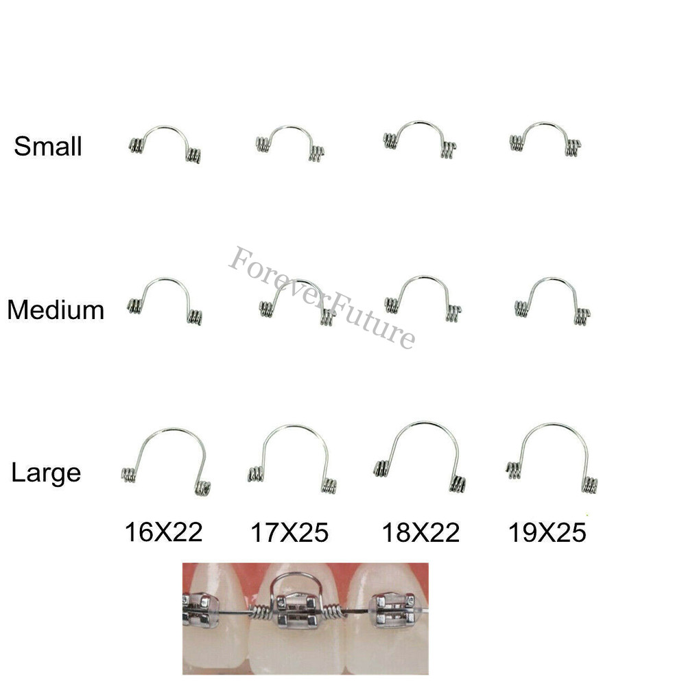 500Pc Dental Ortho Single Torquing Torque Spring Anterior Teeth Rectangular Wire