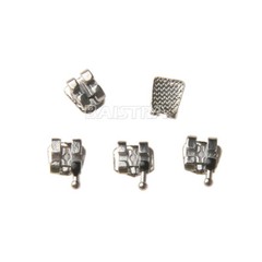 10X Dental Orthodontic Metal Braces Bracket Mini/Standard MBT/Roth.022 Hooks 345