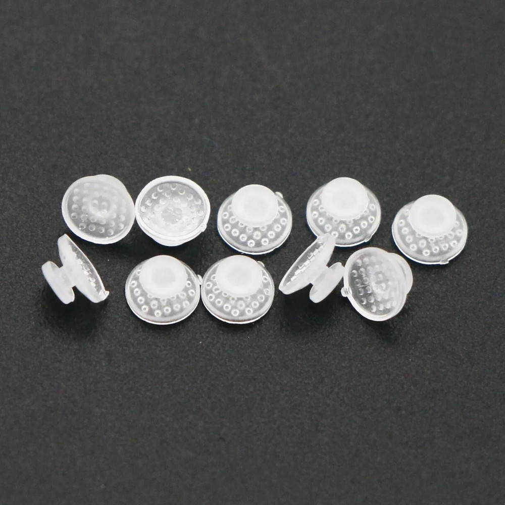 10 Pcs Dental Orthodontic Ceramic Clear Composite Lingual Button Bondable Round