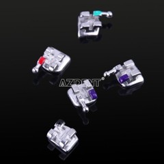 5 X AZDENT Dental Orthodontic Brackets Braces MIM Mini Roth Slot.018 Ganchos 345