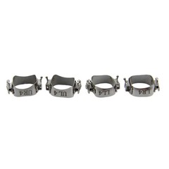Orthodontic Molar Bands GAC Roth Convertible Single Tube Lingual Sheath 85 Kit