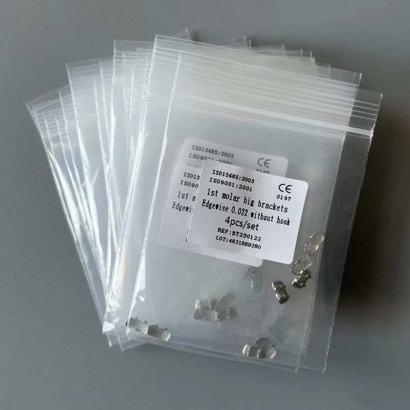 20 Dental 1st Brackets Molar Wide Big Bracket Orthodontic Edgewise 022 No Hooks