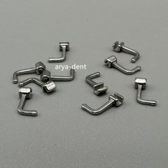 10pcs/pack Dental Orthodontic 90degrees Crimpable Hooks Right/Left Bending Hook