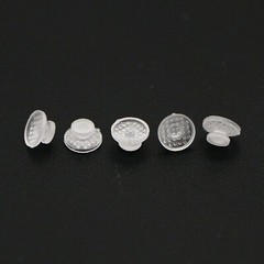 10/pack Dental Orthodontic Ceramic Clear Lingual Button Bondable Round Composite
