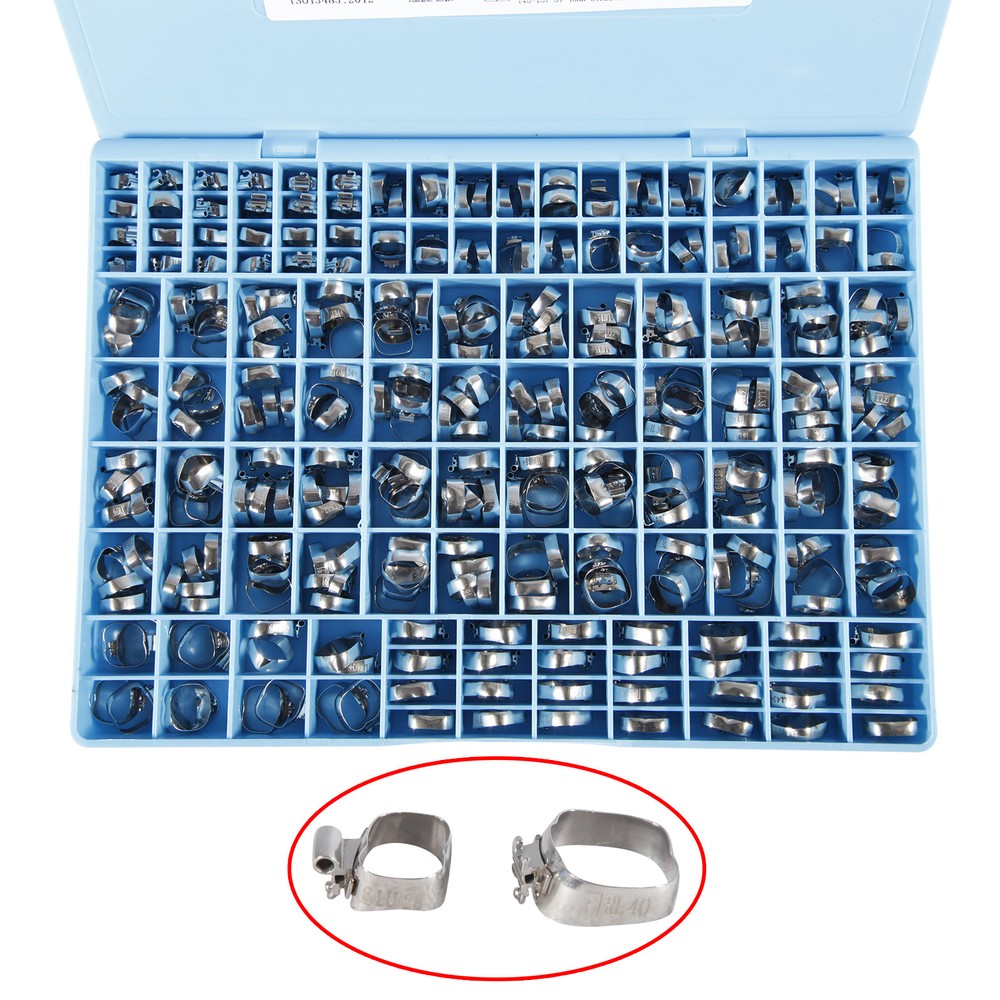 Orthodontic Buccal Single Double Tubes 1st Molar Bands Roth/MBT 6Type/ Separator