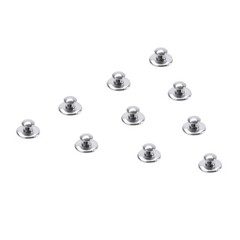 50 Pcs Dental Orthodontic Lingual Button Bondable Round Mesh Base Bonding