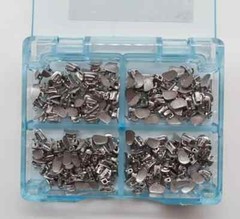 100 Sets Dental Orthodontic Buccal Tube 1st 2nd Molar Roth MBT 022 Mesh Base