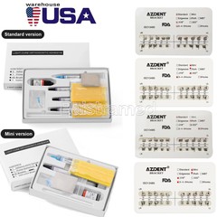 AZDENT Dental Orthodontic Brackets Braces/Bonding Light Cure Resin Composite Kit
