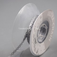 1 Roll Dental Orthodontic Elastic Rubber Bands Power Grey Long 15 Sheet Of Chain
