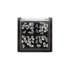 40 Pc Dental Orthodontic Buccal Tubes 1st Molar 022 MBT Bondable Base Laser Mark