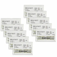 1-100 packs Dental Orthodontic Bracket Braces Mini Roth 022 3 Hooks 20pcs/Pack