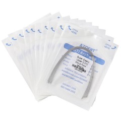 10Packs Dental Orthodontic Niti Round Arch Wires/Buccal Tubes/Brackets Roth MBT
