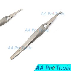 3 Pcs LONG Bracket Removing / Placing Tweezers Orthodontic Dental Instruments