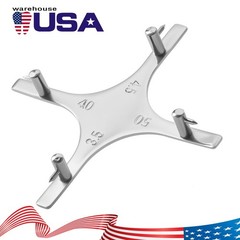 Dental Orthodontic Bracket Stainless Steel Positioner Placement Gauge Instrument