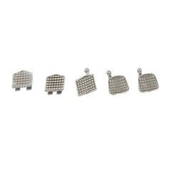 Dental Orthodontic Metal Brackets Braces MIM Roth 022 345 Hooks 5-5 Mini Twin