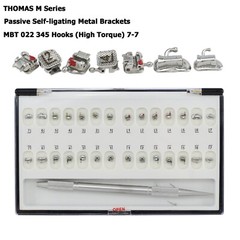 Ormco AO Dental Orthodontic Self Ligating Brackets MBT 022 Copper Niti Arch Wire