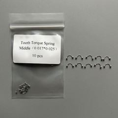 20pcs Dental Orthodontic Torquing Anterior Teeth Wire Torque Rectangular Spring