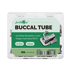 50 Sets Dental Orthodontic Buccal Tubes Bondable Sgl 1st/2nd Molar Roth/MBT 022
