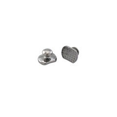 100 Dental Orthodontic Crimpable Lingual Botton Split Stops Traction Hook Eyelet
