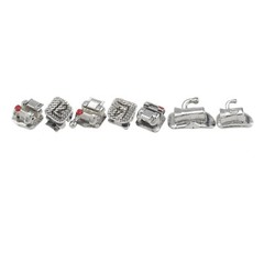 Dental Orthodontic Self Ligating Brackets Braces Metal Roth MBT 022 345 Damon Q