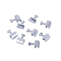Dental Stainless Steel Orthodontic Crimpable Arch Hooks Long/Medium/Short Tube