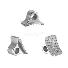 Dental Mono Ortho Direct Bond Round Base Lingual Buttons Eyelet Traction Hooks