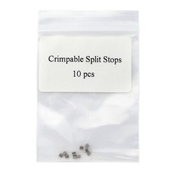100 Dental Orthodontic Crimpable Lingual Botton Split Stops Traction Hook Eyelet