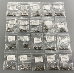 Dental Orthodontic Brackets Braces Mini Roth 022 Slot Hooks 345 Metal 50pcs/pack