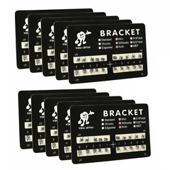 YOKA Dental Ortho Brackets Metal Mini/Standard MBT/Roth 018/022″ 3/345 Hooks