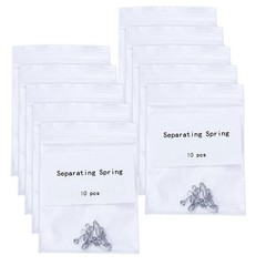 10 Pcs Dental Lab Orthodontic Separating Spring Self-Locking Separate Band 0.5mm