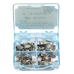 80pc Orthodontic Buccal Tube 1st 2nd Molar Dental Tubos Ortodoncia MBT Roth 022