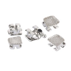 AZDENT Dental Orthodontic Brackets Metal Braces Mini Roth MBT Slot 0.022 3Hook