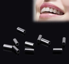 10Pcs/Bag Dental Orthodontic Crimpable Hook Stop tube Mini Stops Bracket Stopper