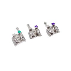 Dental Orthodontic Monoblock Bracket Braces Mini Roth/MBT 018/022 Hooks 3-4-5