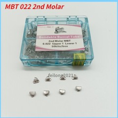 Dental Orthodontic Buccal Tube 1st 2nd Molar Tube Roth MBT 022/018 FDA CE