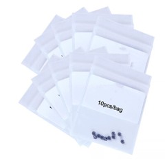 50pcs For Denal Orthodontic Lingual Buttons Round Perforated Hollow Holes US