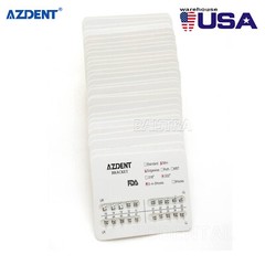 50 Packs AZDENT Orthodontic Dental Brackets Braces Mini Edgewise .022 Hooks 345