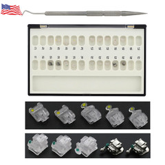 Orthodontic Ormco Damon Clear Self Ligating Brackets Ceramic Braces Roth 022 345