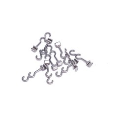 Dental Orthodontic Crimpable hooks Long/Short/Left/Right/Cross/Stops For bracket