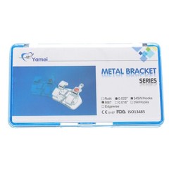 US Dental Orthodontic Metal Bracekets Braces MIM CNC Mini Standard Roth MBT 022