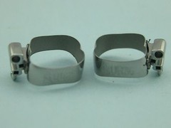 40Pcs Dental Orthodontic 1st Molar Band&Buccal Tube U3/L2 Non-convert. Roth .018