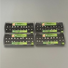 5 Sets Dental Orthodontic Metal Braces Cartoon Bracket Heart Mini Roth 022 345