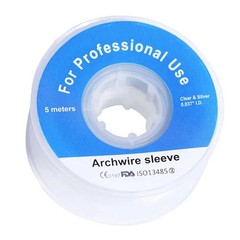 Dental Orthodontic Elastics Archwire Sleeve Arch Wire Protective Tube 5 Meters