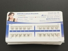 20Sets Dental Orthodontic Brackets MIM Monoblock Mini Edgewise 022 345/no Hooks