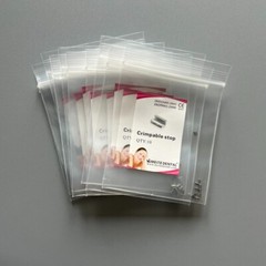 50 Pcs Dental Orthodontic Crimpable Hook Stop Stainless Steel 5 Bags
