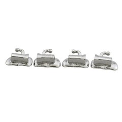 Dental Buccal Tubes Orthodontic 1st Molar Brackets MINI Roth 022 Laser Marked