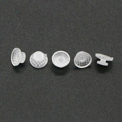 Dental Lingual Button Ceramic Clear Invisable Retainer Aligner Bondable Round
