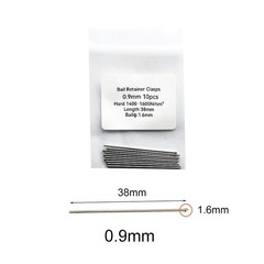 Dental Ball Retainer Orthodontic Clasp Anchor Teeth Position Hold 0.7/0.8/0.9mm